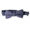 Blue Linen Boys Bow Ties