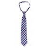 Pink & Black Checker Boys Tie
