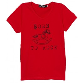 Born to Rock Boys V-Neck T Shirts