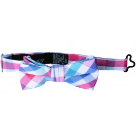Bright Checker Boys Bow Tie