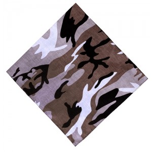 Brown Camo Boys Bandana