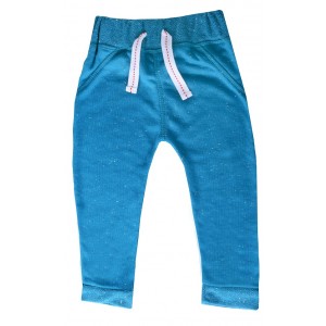 Infant Light Blue Speckled Pants