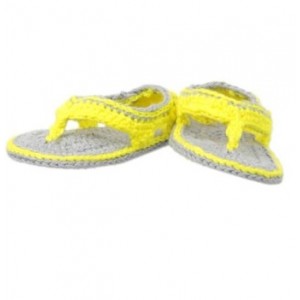 Woven Yellow Sandals