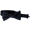 Black Dot Premium Boys Bow Tie
