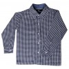 Black and White Gingham Boys Dress Shirt