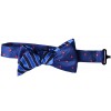 Blue Red Navy Premium Boys Bow Tie