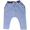 Blue Striped Hip Harem Pants