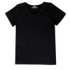 Classic V-Neck Boys T-Shirt Black