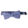 Denim Grey Bow Tie