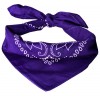 Purple Paisley Boys Bandana