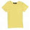 Classic V-Neck Boys T-Shirt Yellow