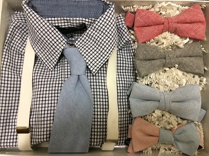 Mr. Dreamy Linen neck ties, necktie, bowtie, bow ties, gingham shirt