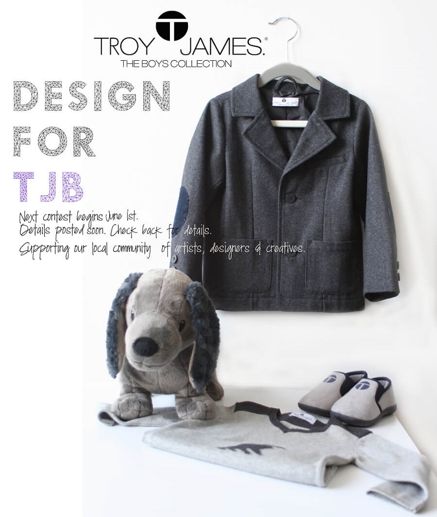 troy james boys design contest